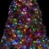 10' Royal Fir Artificial Christmas Tree with 1600 Warm White & Multi-Color LED Lights
