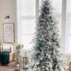 8' Queen Flock® Slim Artificial Christmas Tree Unlit - FINAL SALE