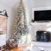 6.5' Queen Flock® Slim Artificial Christmas Tree Unlit
