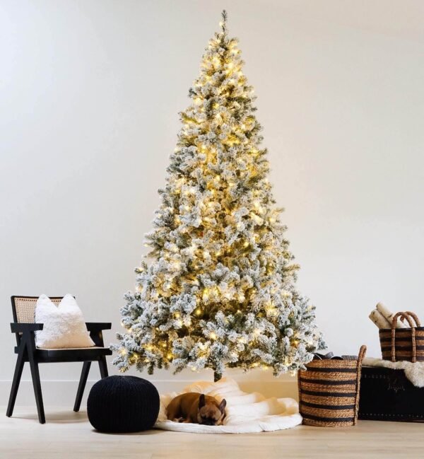 2021-04-26_a9d5ca5a-7b79-41f7-90ca-aebed992275b 8' Prince Flock® Artificial Christmas Tree with 550 Warm White LED Lights