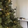 7.5' Cypress Spruce Artificial Christmas Tree with 1450 Warm White & Multi-Color LED Lights