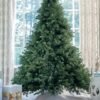 10' Cypress Spruce Artificial Christmas Tree with 2300 Warm White & Multi-Color LED Lights