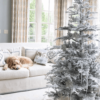 7' King Noble Flock Tree Unlit - OPEN BOX - FINAL SALE