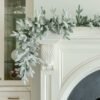 9' x 12" Queen Flock® Garland with LED Lights (Plug Operated)