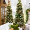 6.5' King Fraser Fir Slim Artificial Christmas Tree Unlit