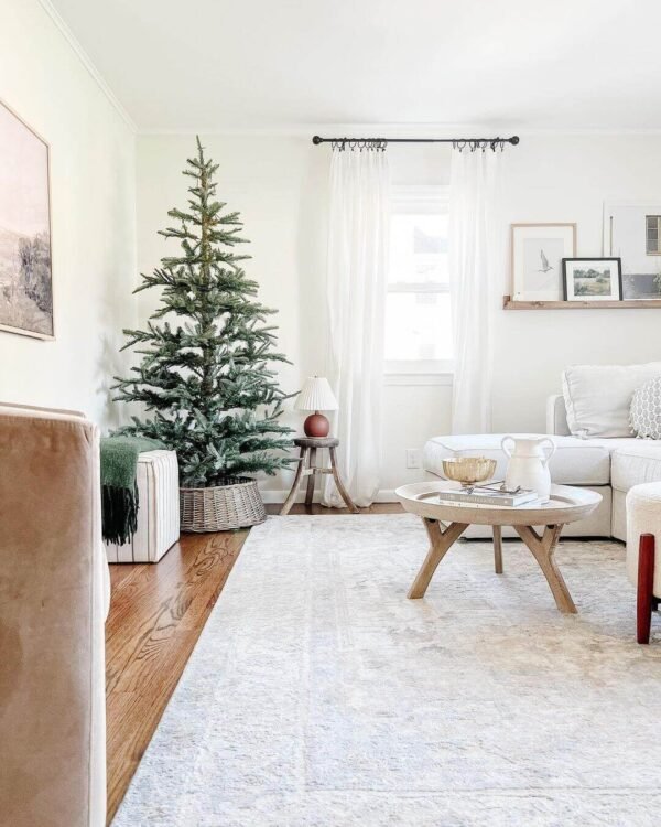 8' King Noble Fir Artificial Christmas Tree Unlit