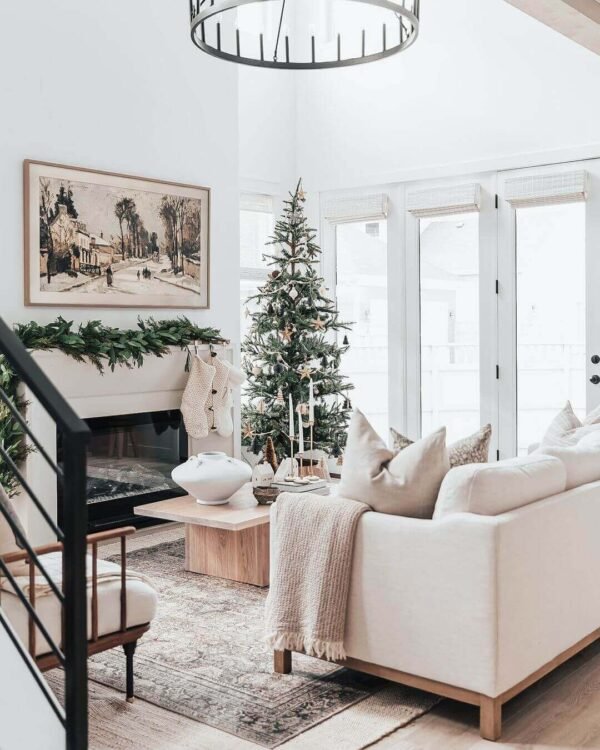 9' King Noble Fir Artificial Christmas Tree Unlit