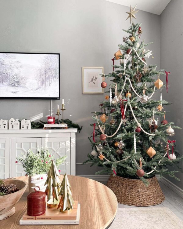 8' King Noble Fir Artificial Christmas Tree Unlit