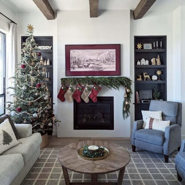 9' King Noble Fir Artificial Christmas Tree Unlit