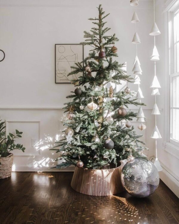 8' King Noble Fir Artificial Christmas Tree Unlit