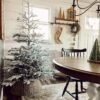7' King Noble Flock Tree Unlit - OPEN BOX - FINAL SALE