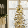 7' King Noble Flock Tree Unlit - OPEN BOX - FINAL SALE