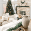12' King Fraser Fir Artificial Christmas Tree with 2300 Warm White & Multi-Color LED Lights