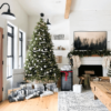 6.5' King Fraser Fir Artificial Christmas Tree with 750 Warm White LED Lights