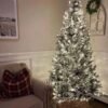 10' Prince Flock® Artificial Christmas Tree with 750 Warm White LED Lights