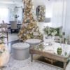 10' Prince Flock® Artificial Christmas Tree with 750 Warm White LED Lights