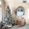 10' Prince Flock® Artificial Christmas Tree with 750 Warm White LED Lights
