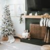 10' Prince Flock® Artificial Christmas Tree with 750 Warm White LED Lights