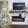10' Prince Flock® Artificial Christmas Tree with 750 Warm White LED Lights