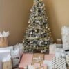 10' Prince Flock® Artificial Christmas Tree with 750 Warm White LED Lights