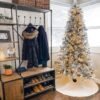 10' Prince Flock® Artificial Christmas Tree with 750 Warm White LED Lights