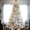 10' Prince Flock® Artificial Christmas Tree with 750 Warm White LED Lights