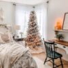 10' Prince Flock® Artificial Christmas Tree with 750 Warm White LED Lights