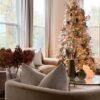 7.5' Queen Flock® Tree with Warm White LED Lights - OPEN BOX - FINAL SALE