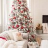 10' Queen Flock® Artificial Christmas Tree Unlit