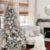 10' Queen Flock® Artificial Christmas Tree Unlit