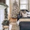 6.5' Queen Flock® Artificial Christmas Tree with 650 Warm White LED Lights