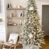6.5' Queen Flock® Slim Artificial Christmas Tree Unlit