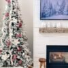 6.5' Queen Flock® Slim Artificial Christmas Tree Unlit