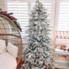 8' Queen Flock® Slim Artificial Christmas Tree Unlit - FINAL SALE