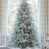 10' Queen Flock® Artificial Christmas Tree with 1300 Warm White LED Lights