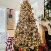 7.5' Royal Fir Artificial Christmas Tree with 1000 Warm White & Multi-Color LED Lights