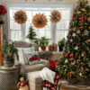 12' Royal Fir Artificial Christmas Tree with 2000 Warm White & Multi-Color LED Lights