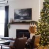 9' Scarlet Fir Artificial Christmas Tree with 1000 Warm White LED Lights