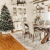 9' Tribeca Spruce Blue Artificial Christmas Tree with 900 Warm White LED Lights