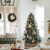 9' Tribeca Spruce Blue Artificial Christmas Tree Unlit