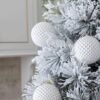 White Diamond Ornament (4 Pack)
