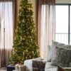 9' King Douglas Fir Slim Artificial Christmas Tree Unlit