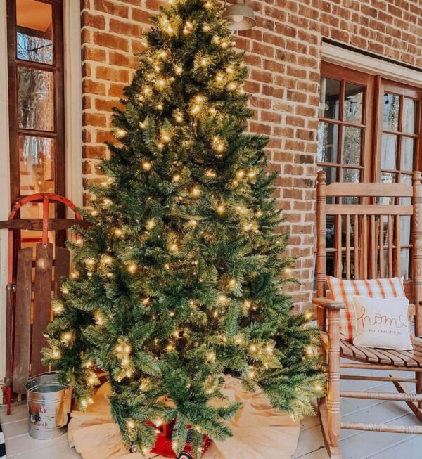 8' Hancock Spruce Artificial Christmas Tree Unlit