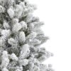 7.5' King Flock® Slim Tree Unlit - OPEN BOX - FINAL SALE