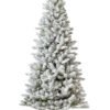 7.5' King Flock® Slim Tree Unlit - OPEN BOX - FINAL SALE