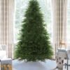 12' King Fraser Fir Artificial Christmas Tree with 2300 Warm White & Multi-Color LED Lights