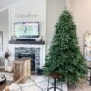 12' King Fraser Fir Artificial Christmas Tree with 2300 Warm White & Multi-Color LED Lights