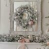 Marquis Flock Collection 4-Piece Set with Warm White LED Lights (Battery Operated)