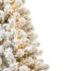 10' Prince Flock® Artificial Christmas Tree with 750 Warm White LED Lights