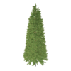 7.5' King Fraser Fir Slim Artificial Christmas Tree with 750 Dual Color Warm White & Multi-Color LED Lights